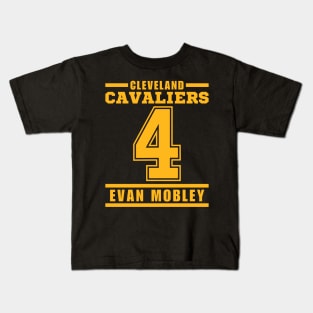 Cleveland Cavaliers Mobley 4 Basketball Player Kids T-Shirt